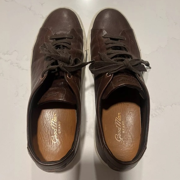 Goodman Brand Brown Leather Sneaker - Picture 5 of 8